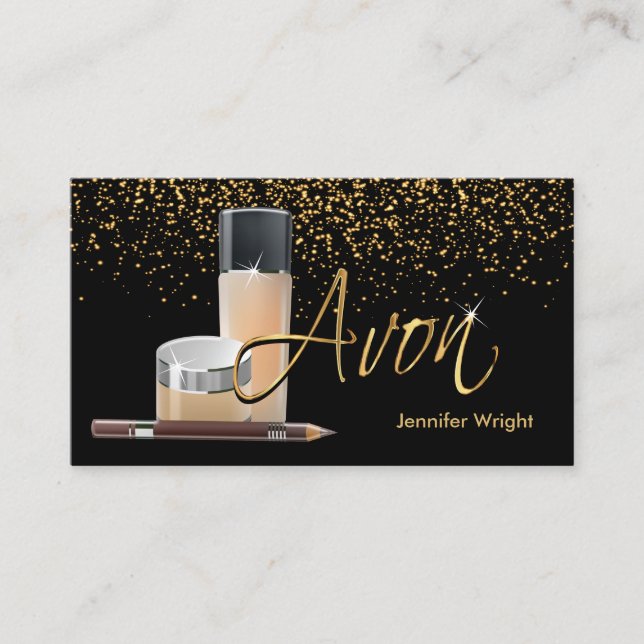 Tarjeta De Visita Maquillaje - Avon (Anverso)