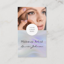 Maquillaje de foto con letra negra moderna