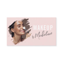 Maquillaje de foto de escritura rosa grisáceo sonr