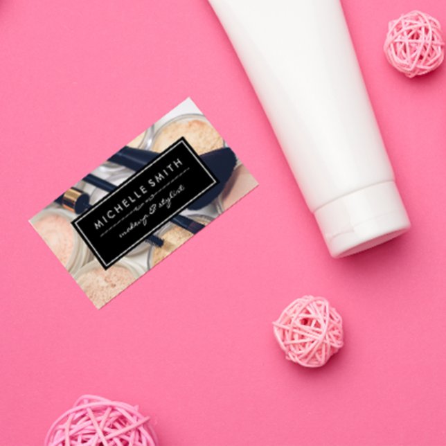Tarjeta De Visita Maquillaje y pelo (Subido por el creador)