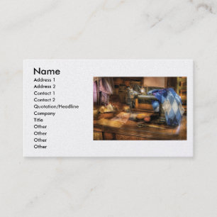 Tarjeta De Visita Máquina de coser - máquina de coser III