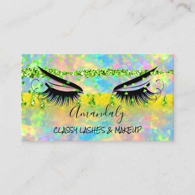 Tarjeta De Visita Máquina profesional Eyelash Microblade Princess (Anverso)