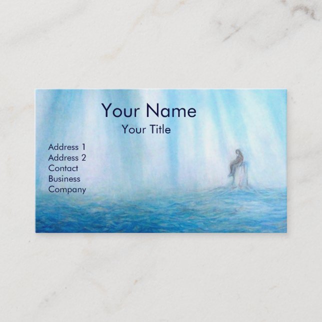 TARJETA DE VISITA MAR Y MEDITACIÓN - MUJER Y SU CASA (Anverso)