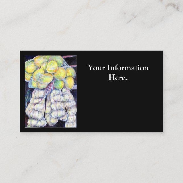 Tarjeta De Visita Maravillas de los mercados occidentales, Singapur (Anverso)