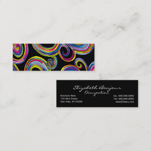 Tarjeta de visita maravillosa del ~ de los