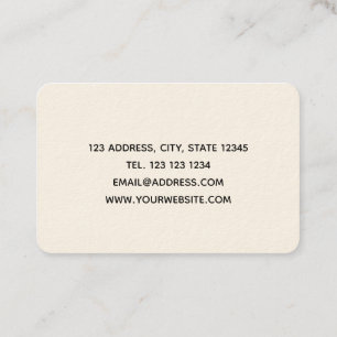 Tarjeta De Visita Marbeled