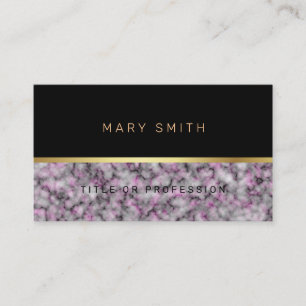 Tarjeta De Visita Marble elegante de lujo