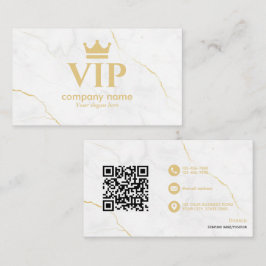 Tarjeta De Visita Marble VIP-Personalizable y profesional completo