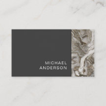 Marble y negro plano profesional
