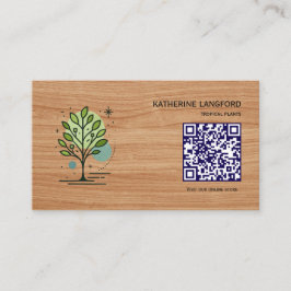 Tarjeta De Visita Marca personalizada de Custom Greenleaf Nursery 