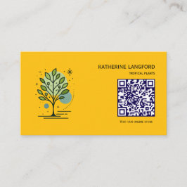 Tarjeta De Visita Marca personalizada de vivero Greenleaf 