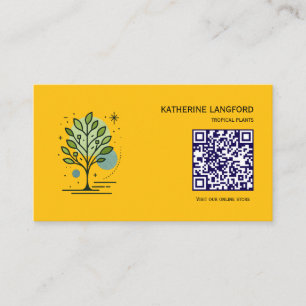 Tarjeta De Visita Marca personalizada de vivero Greenleaf
