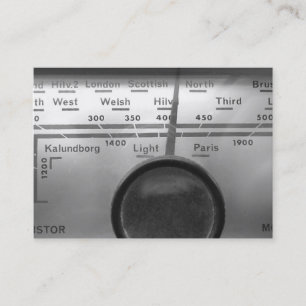 Tarjeta De Visita Marcado de radio en el Reino Unido