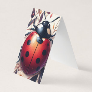 Tarjeta De Visita Marcador plegado de insecto de lama