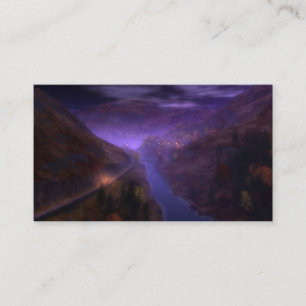 Tarjeta De Visita Marcadores de las luces de casa de Highland