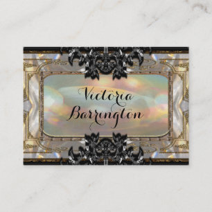 Tarjeta De Visita Marchelayne 2,5" profesional de la perla