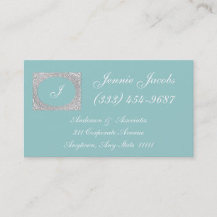 Tarjeta De Visita Marco del estilo del Victorian con un aspecto