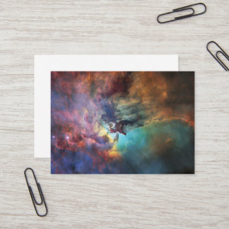 Tarjeta De Visita Mares tormentosos de Nebulosa Laguna en Sagittariu
