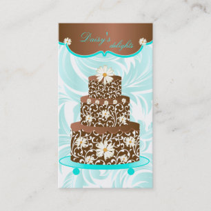 Tarjeta De Visita Margarita del chocolate del chef de repostería de