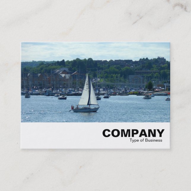 Tarjeta De Visita Marina de Cardiff (Anverso)