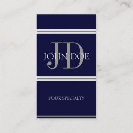 Tarjeta De Visita Marina de guerra de la vertical del médico