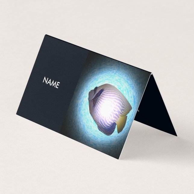 Tarjeta De Visita Marina Tropical (Anverso)