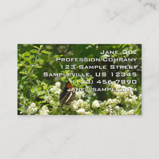 Tarjeta De Visita Mariposa Hermana de California en Yosemite