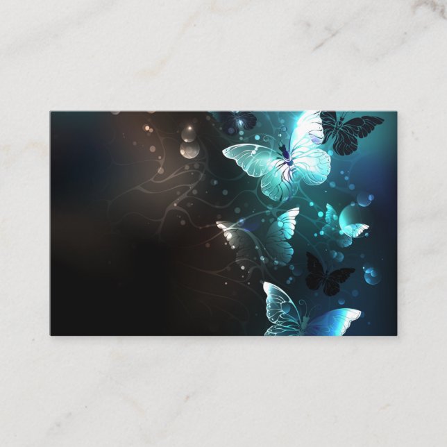 Tarjeta De Visita Mariposas nocturnas (Anverso)