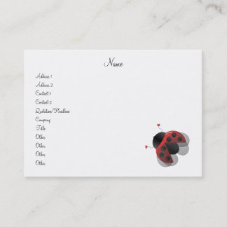Tarjeta De Visita Mariquita