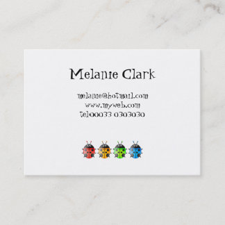 Tarjeta De Visita Mariquitas