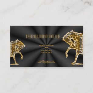 Tarjeta De Visita Márketing de negocio del caballo