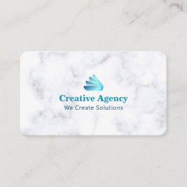 Tarjeta De Visita Marketing digital de agencia creativa