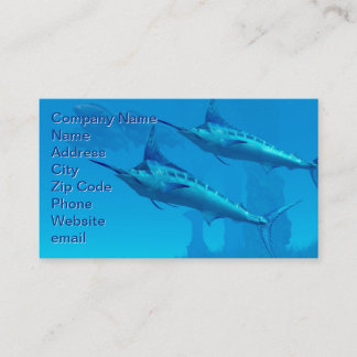 Tarjeta De Visita Marlin Business Card