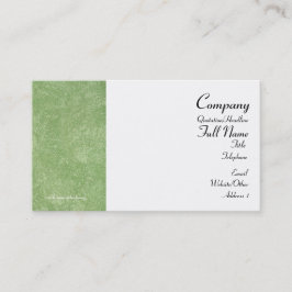 Tarjeta De Visita Marmarino Green Business Cards