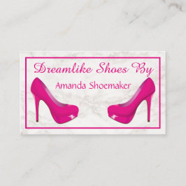 Tarjeta De Visita Mármol blanco moderno elegante