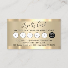 Tarjeta De Visita Mármol dorado enmarcado 6 punzones 50% OFF