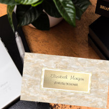 Mármol elegante moderno, Diseñador de joyas de cua