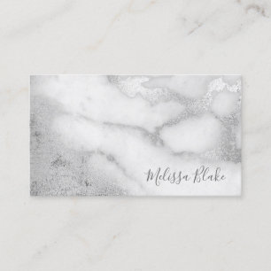 Tarjeta De Visita mármol gris