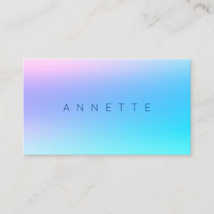 Tarjeta De Visita Mármol púrpura azul del tono de la pendiente