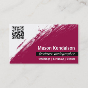 Tarjeta de visita marrón del fotógrafo del CÓDI