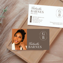 Marrón Minimalista moderno y negrita blanca