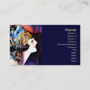 Tarjeta De Visita Martha Mansfield, estrella de cine mudo