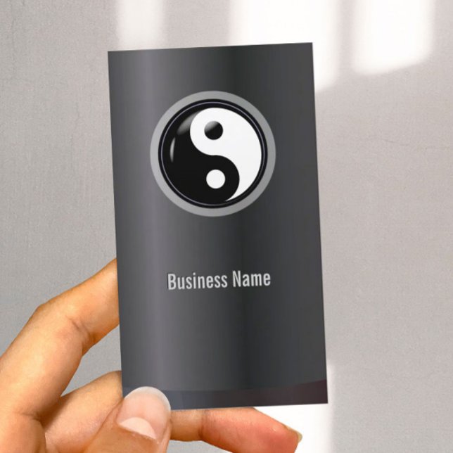 Tarjeta De Visita Martial Arts Yin Yang (Subido por el creador)