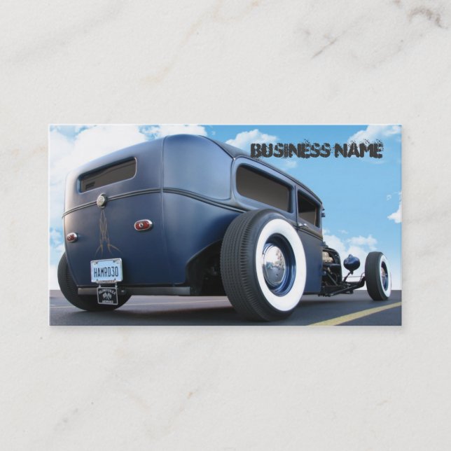 Tarjeta De Visita Martillado (Anverso)