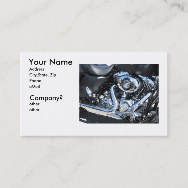 Tarjeta De Visita Más grande es mejor (Anverso)