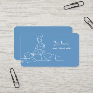 Tarjeta De Visita Masaje tailandés