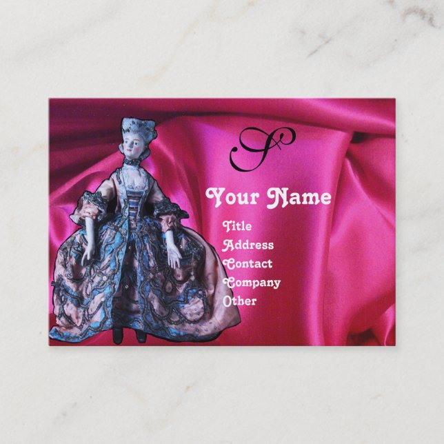 TARJETA DE VISITA MÁSCARA DE MASQUERADE DE BOMBAS ANTIGUAS ITALIANAS (Anverso)