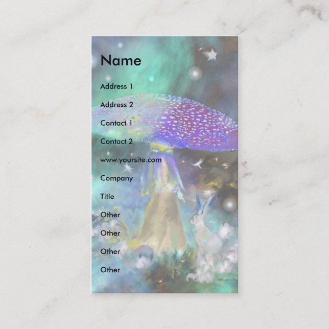 Tarjeta De Visita Mascarada (Anverso)