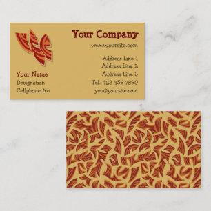 Tarjeta De Visita Máscaras africanas