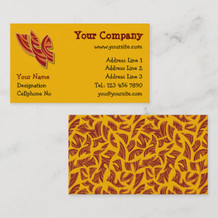 Tarjeta De Visita Máscaras africanas